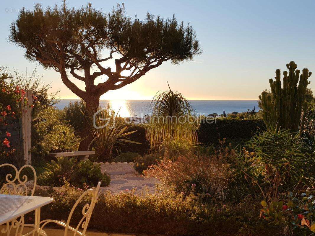 Studio rez de jardin dans une bel résidence le Saphir vue mer ,calme, piscine, parking ,cave - photo 2