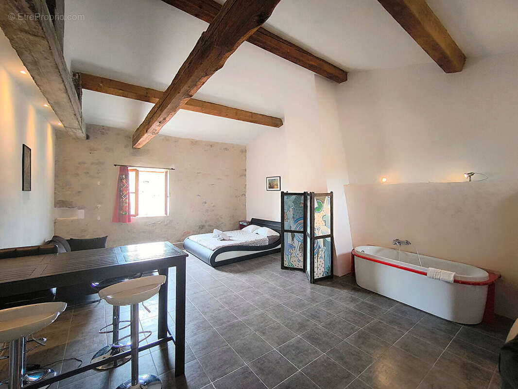 Maison de caractère à vendre à Lagrasse avec vue sur l'abbaye, terrasse de toit et studio indépendant - photo 9
