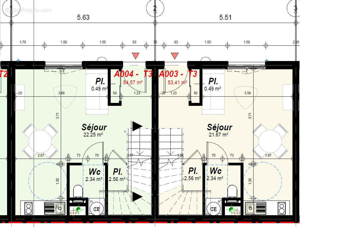 Appartement à CHALONS-EN-CHAMPAGNE