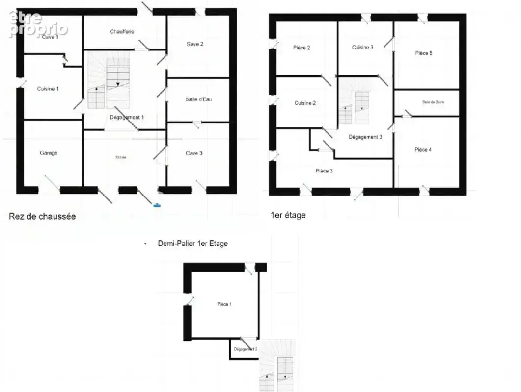 70400 hericourt - maison 8 pieces - 5 chambres - gros potentiel - photo 5