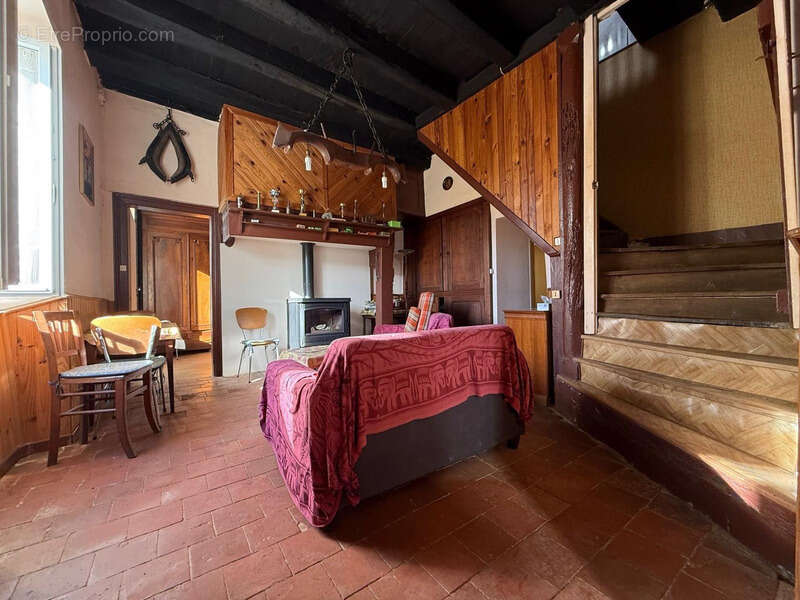 Dpt Hautes Pyrénées (65), à vendre SADOURNIN corps de ferme avec maison T6 de 125m² + grandes dépendances attenantes sur 8280 m² - photo 30