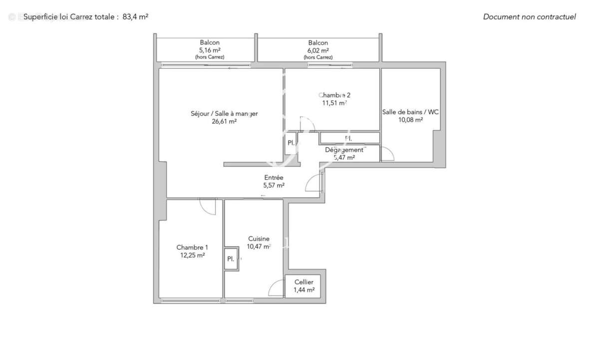 Appartement à PARIS-16E