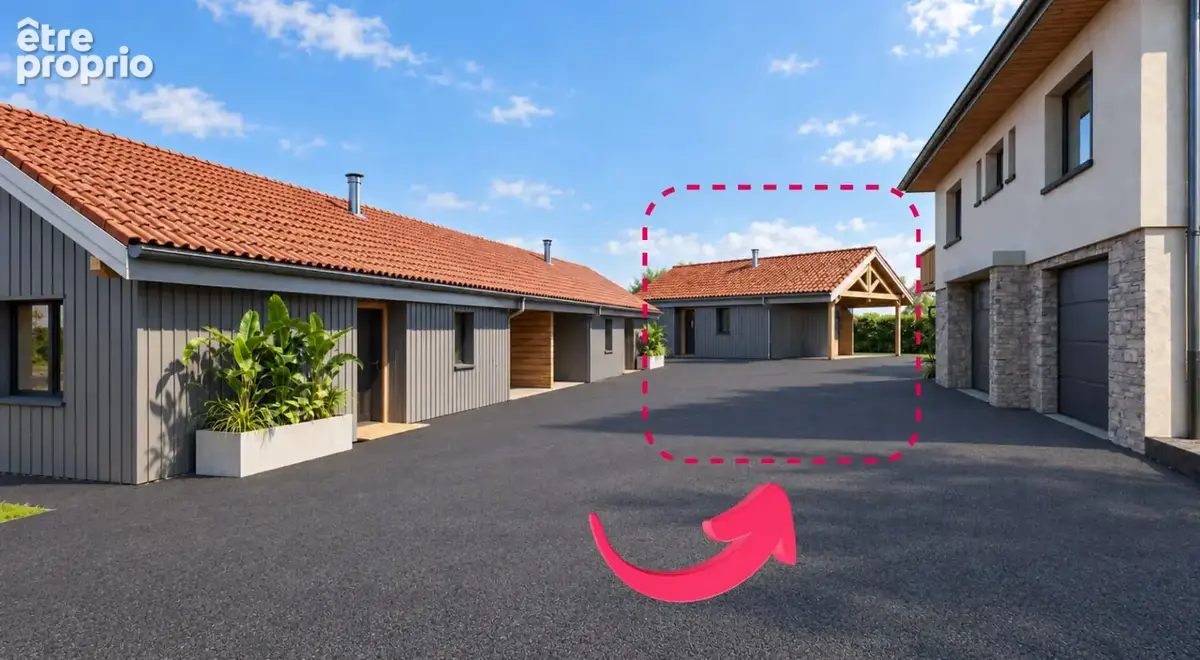 Maison neuve, 75m² - GILLEY - photo 3