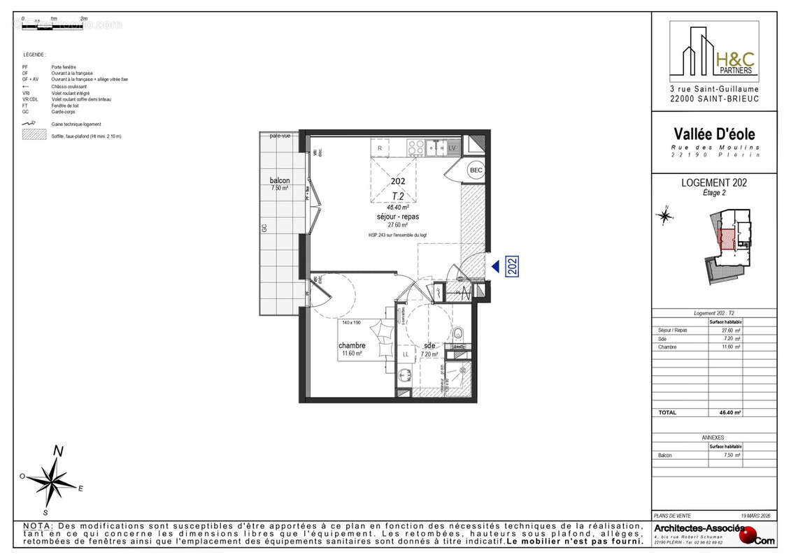 Appartement à PLERIN