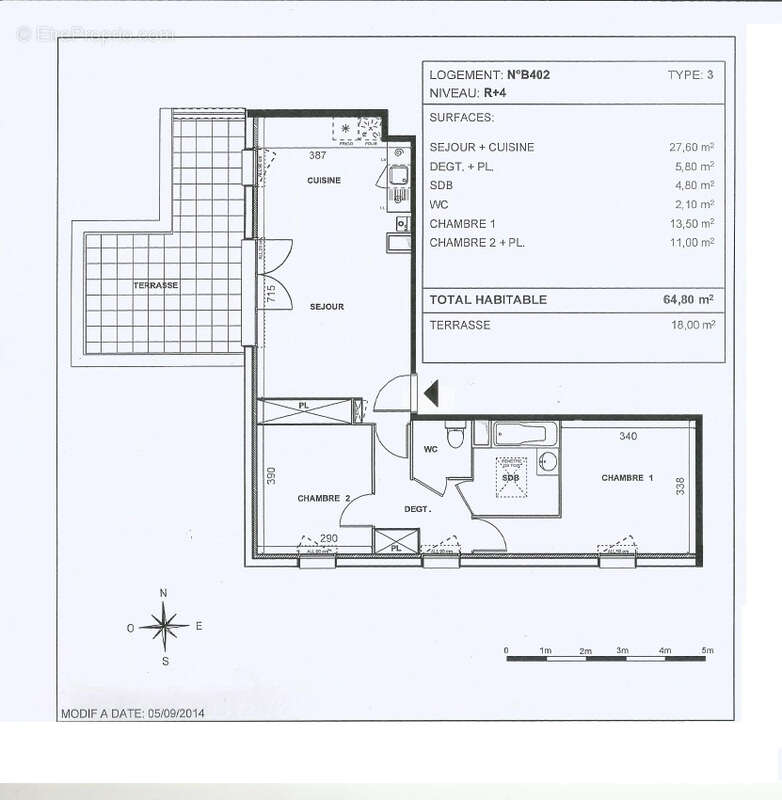 Appartement à TOULOUSE