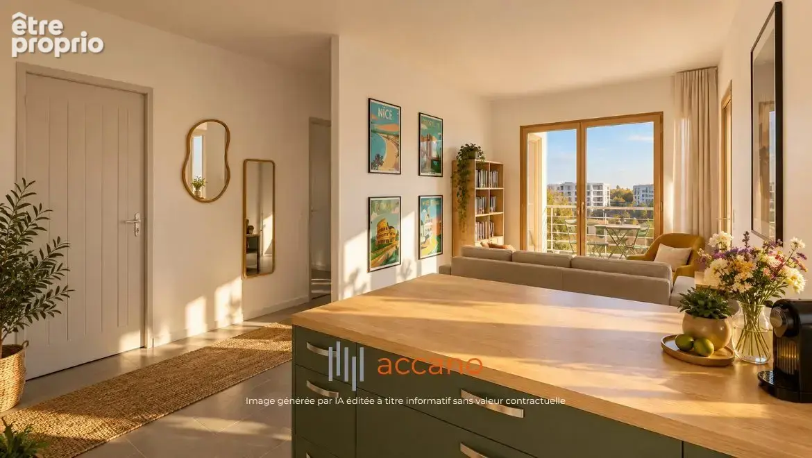 Appartement 2 pièces 46 m² à vendre à Lyon-7e (69007) - photo 2