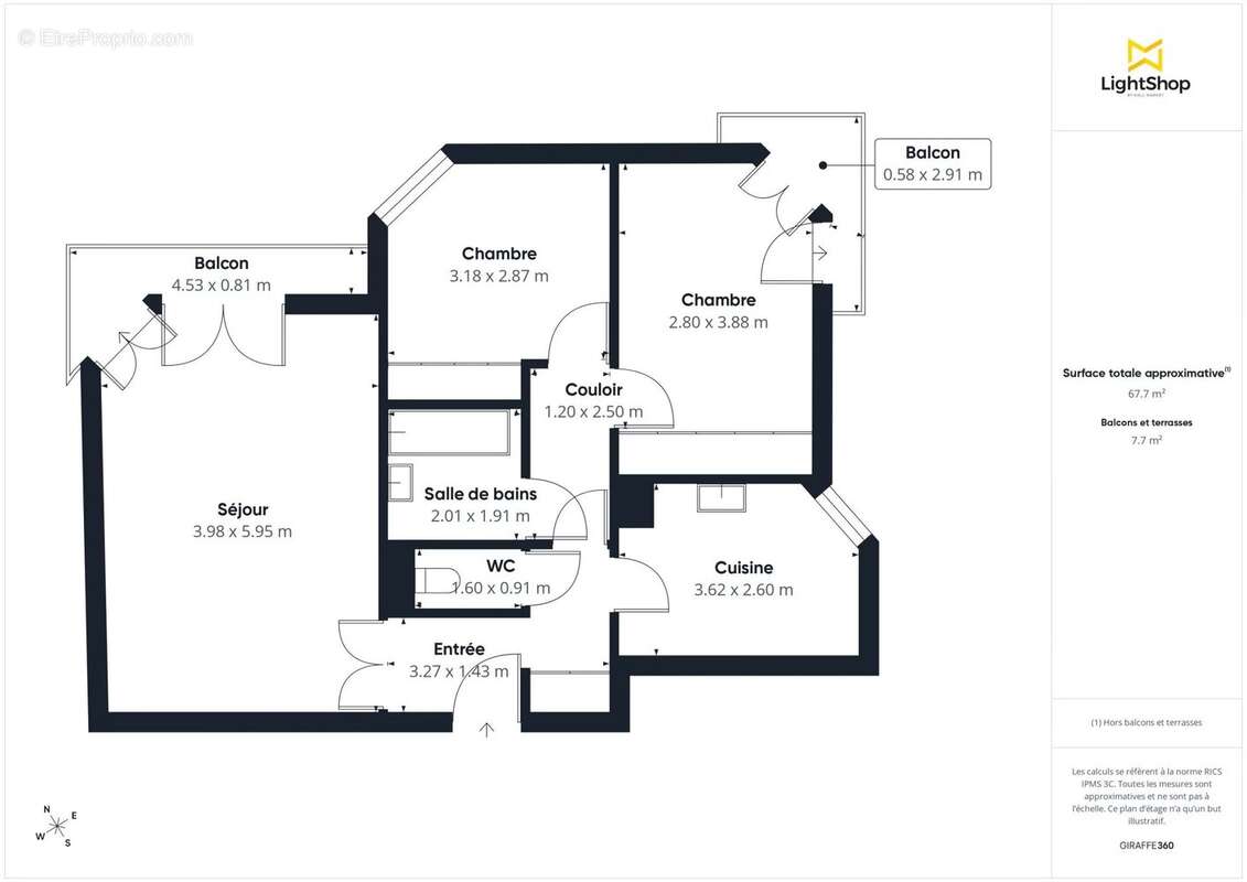 Appartement à LONGJUMEAU