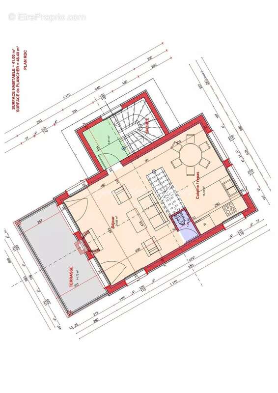 EXCLU : Terrain viabilisé de 800 m² à Enchastrayes - photo 7