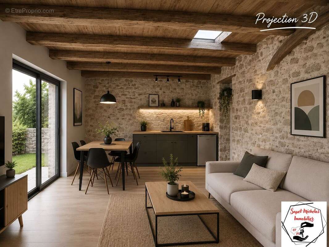 Maison 48 m² à Colombier-Le-Vieux  - photo 5