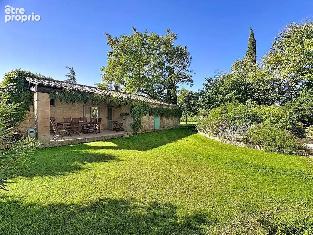 Propriété de caractère aux portes d'Uzès - Mas en pierre, parc arboré et piscine - photo 4