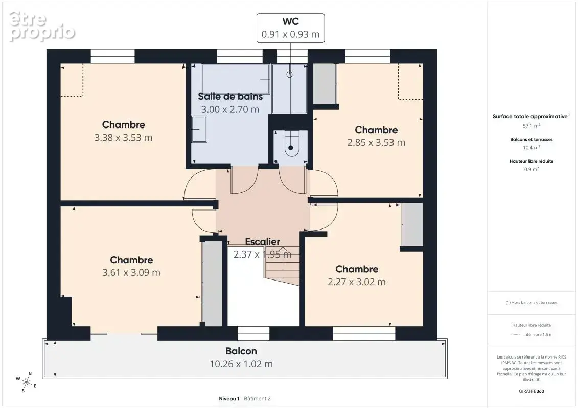 Belle maison contemporaine T7 de 185m²  avec dépendance, terrasse et jardin arboré de 500m² –  Garage  - Colombes (92400) - photo 20