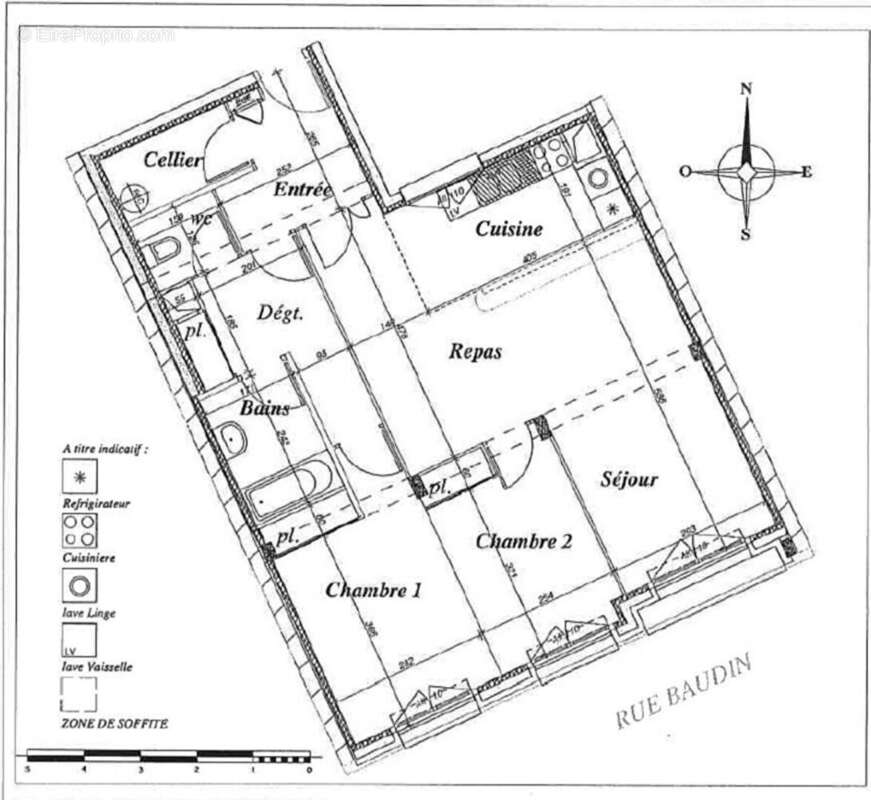 Appartement à LEVALLOIS-PERRET