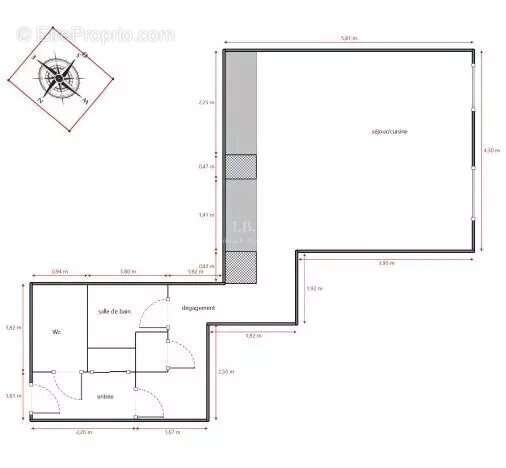 Appartement à MARSEILLE-2E