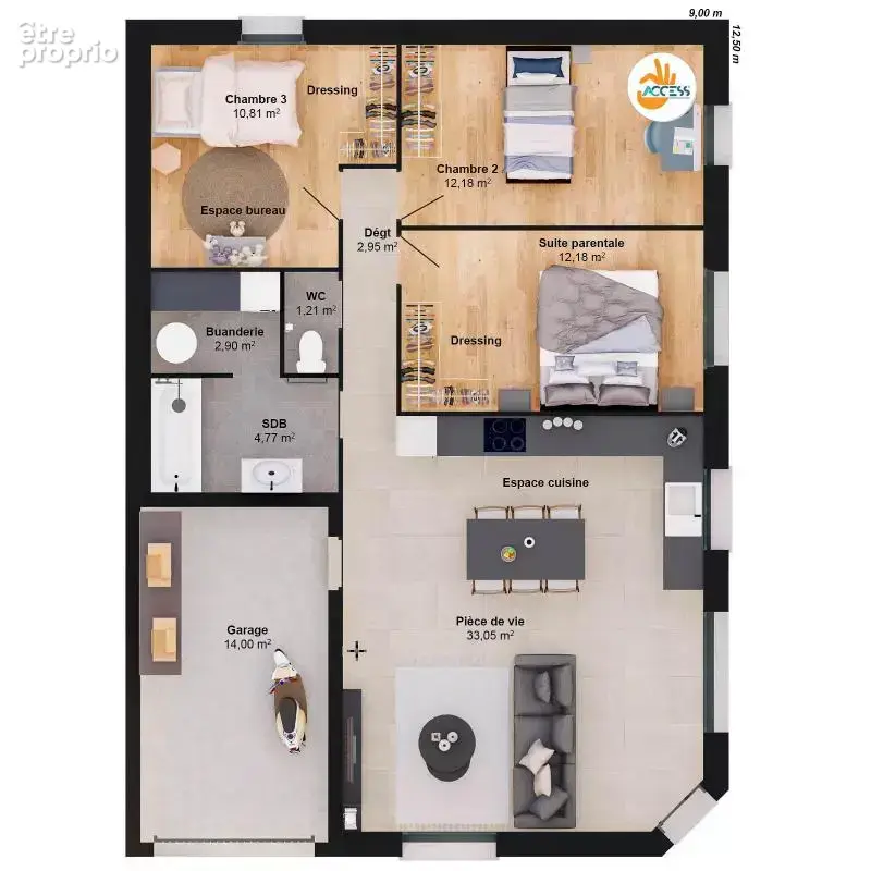 Maison 5 pièces 80 m2 - photo 6