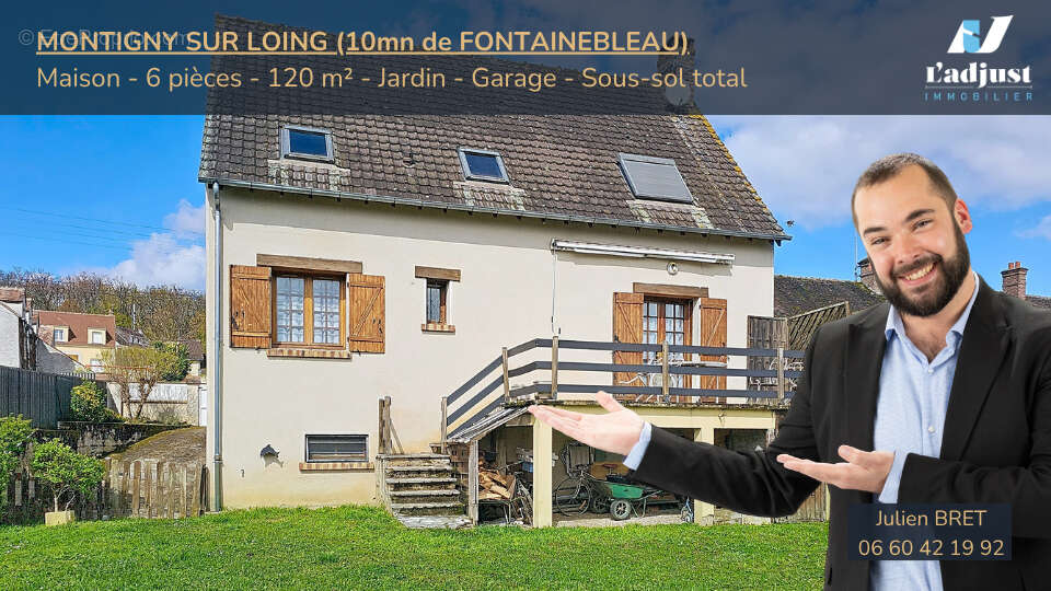 Maison à MONTIGNY-SUR-LOING