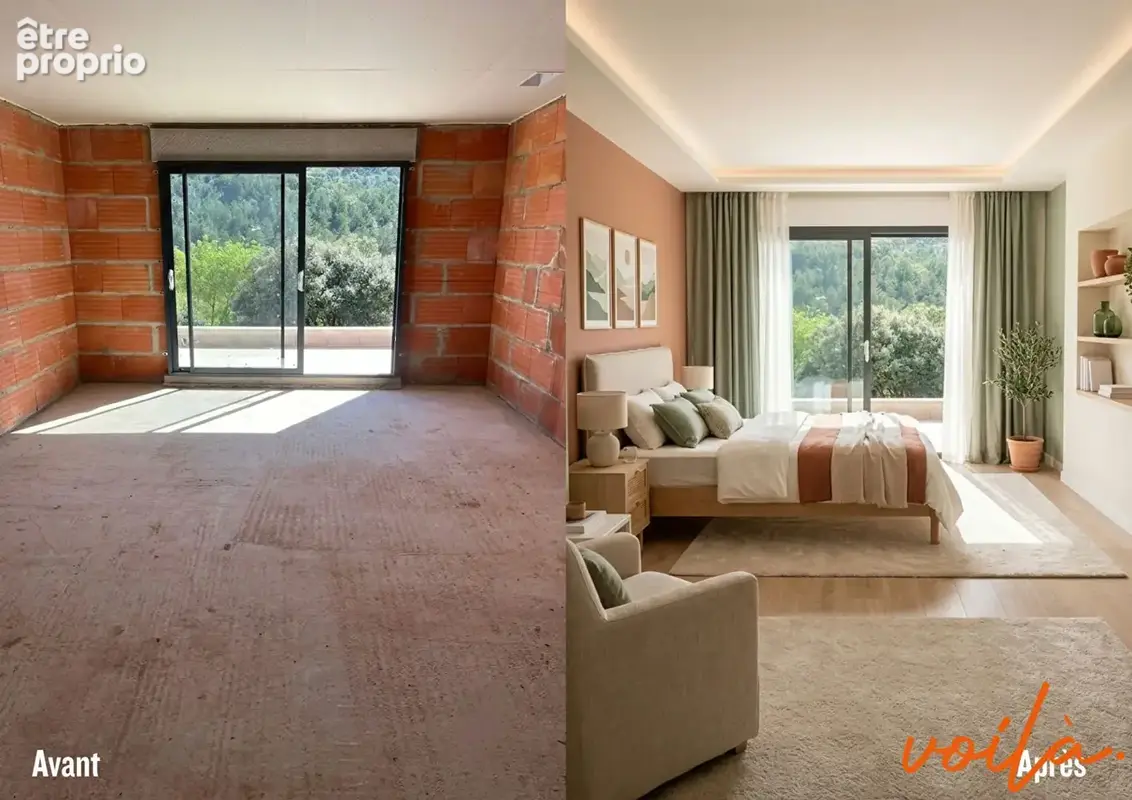 Réf " Imprenable4"   Terrain avec maison hors d'eau, hors d'air 135m²  -Vue  panoramique- Terrain 1751m² - photo 6