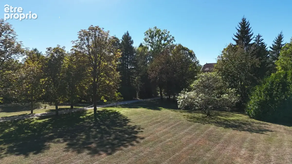 Propriété d’exception au bord de la rivière d’Ain   Parc de plus d’un hectare - photo 6
