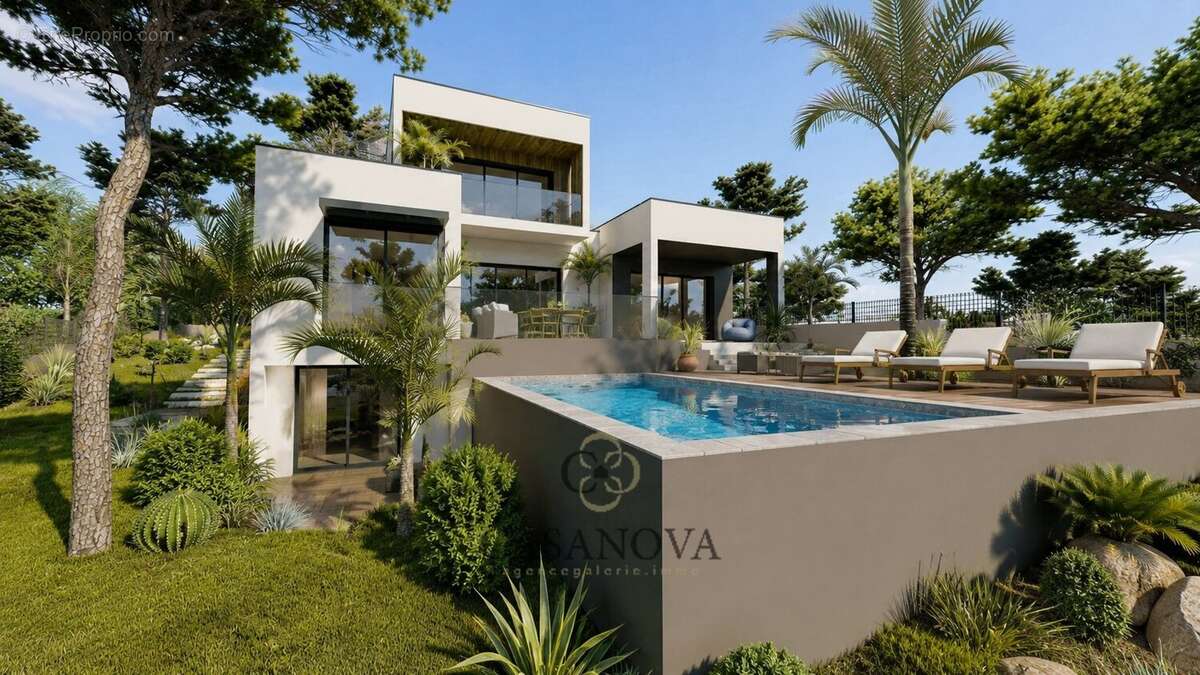 Villa contemporaine 357 m² avec piscine et vues dégagées Saint-Clément-de-Rivière - photo 4