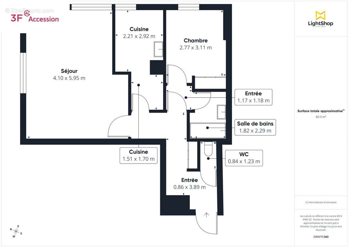 Appartement à CHOISY-LE-ROI