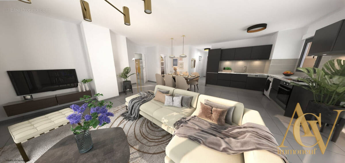 T4 : Spacieux 4 pièces&lt;br&gt;? Aix centre à pied 1 - Appartement à AIX-EN-PROVENCE