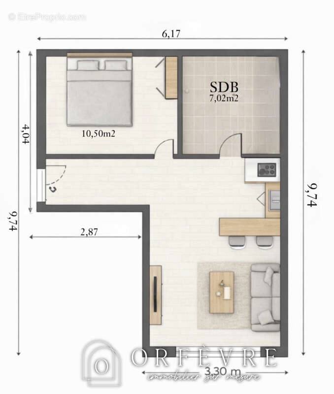 Appartement à CASTELNAU-LE-LEZ