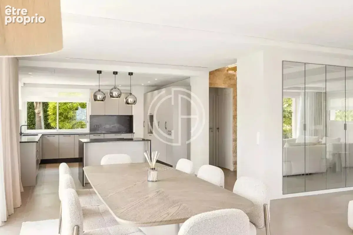 Cap d'antibes - villa rénovée - vue mer - photo 3