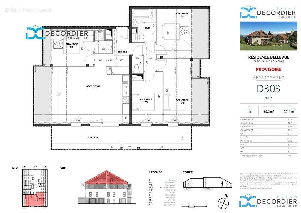Appartement à SAINT-PAUL-EN-CHABLAIS