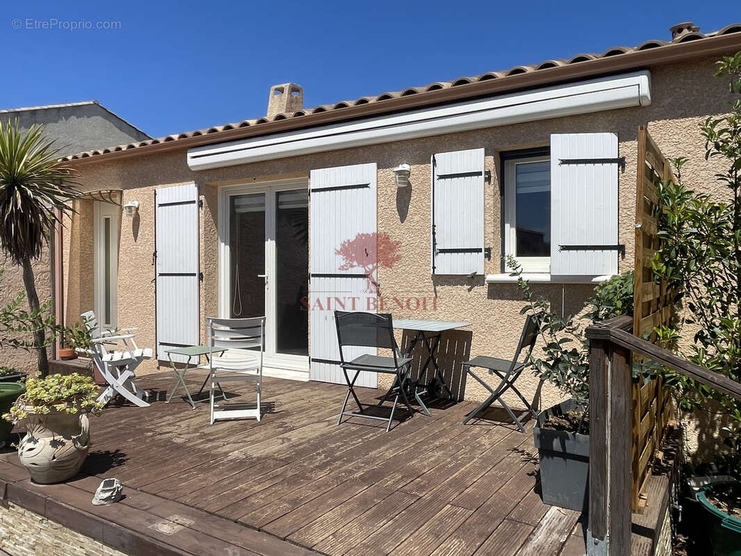 Rare gignac a vendre villa de plain pied de 85m2 de type t4 - photo 2