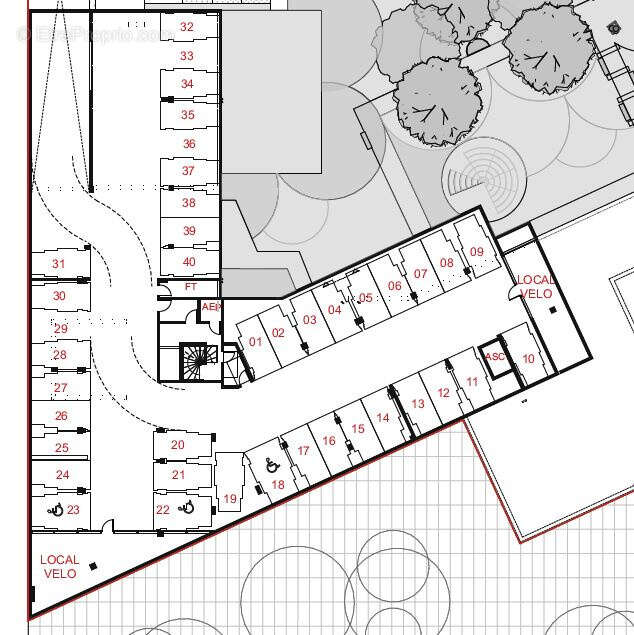 Parking à FLEURY-SUR-ORNE
