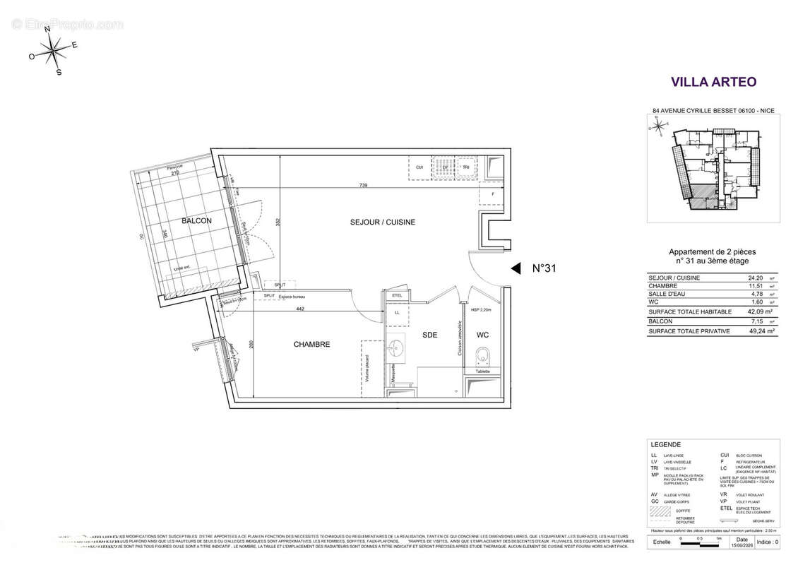Appartement à NICE