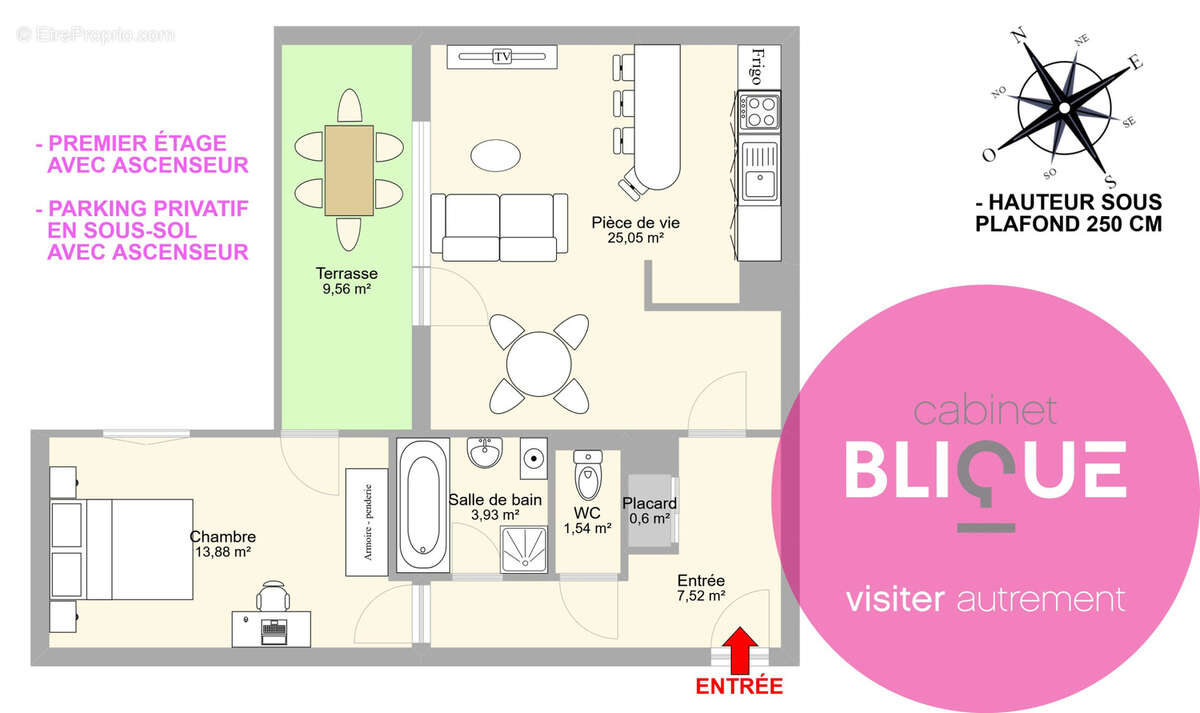 Appartement à NANCY