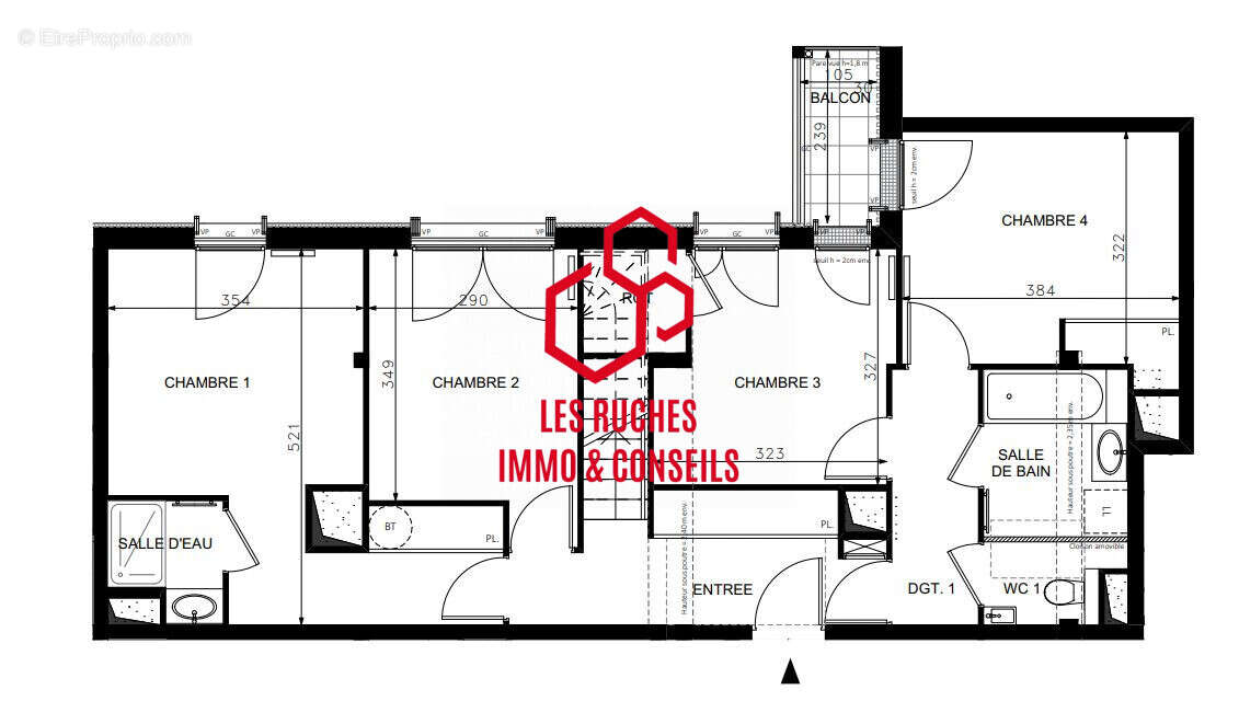 Appartement à PARIS-18E