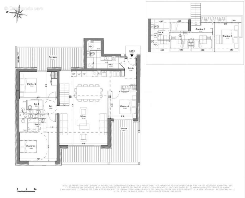 Appartement à LANDRY