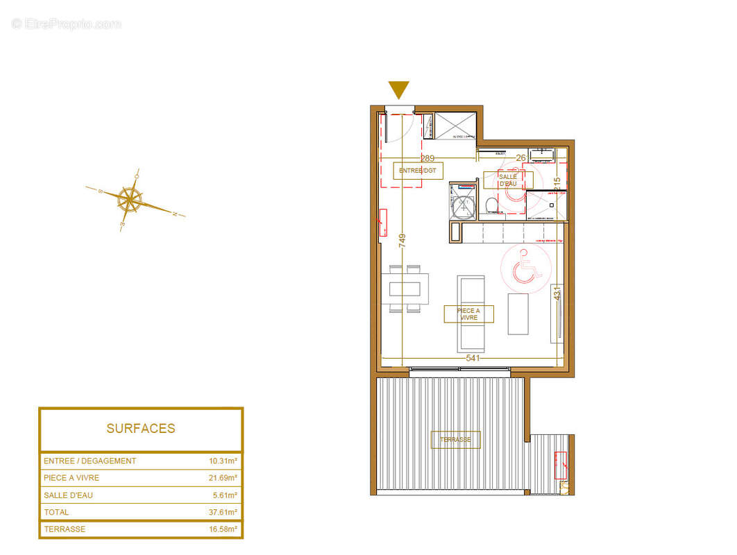Appartement à SARI-SOLENZARA