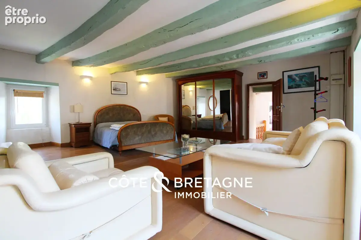 COTE & BRETAGNE IMMOBILIER VOUS PROPOSE : Manoir du XVe siècle inscrit MH à Tréguier   360 m2, 4 chambres, par - photo 11
