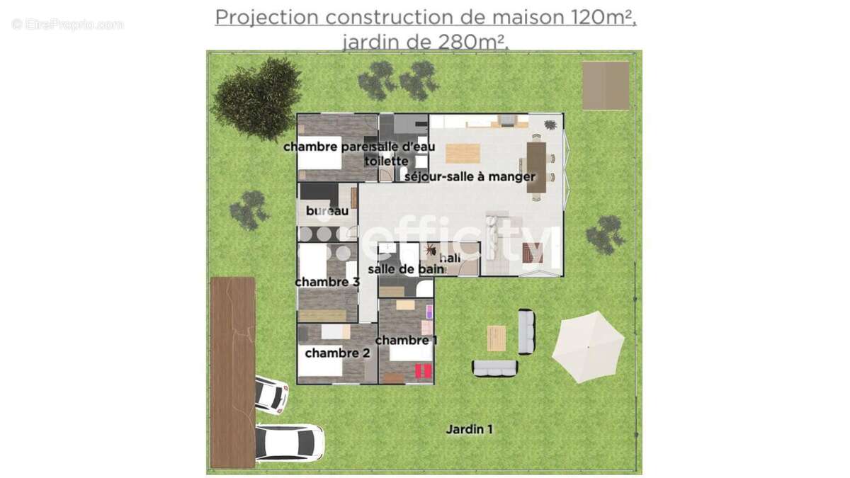Terrain à SAINT-PIAT