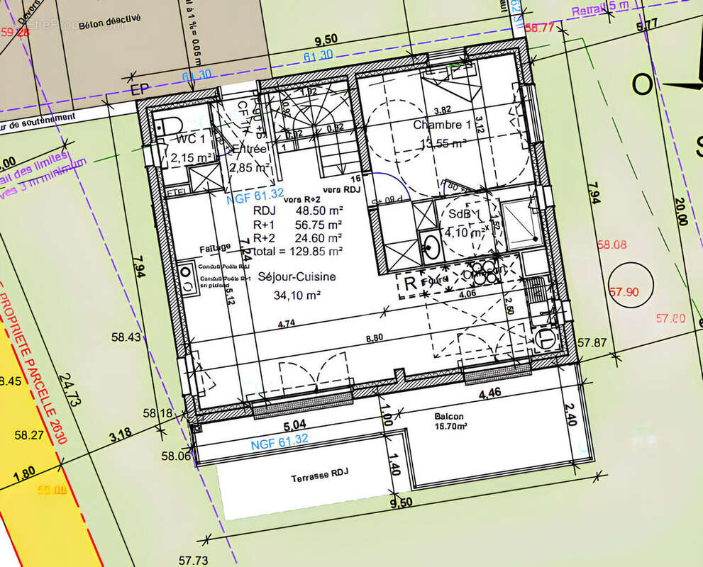 Maison à HARDRICOURT