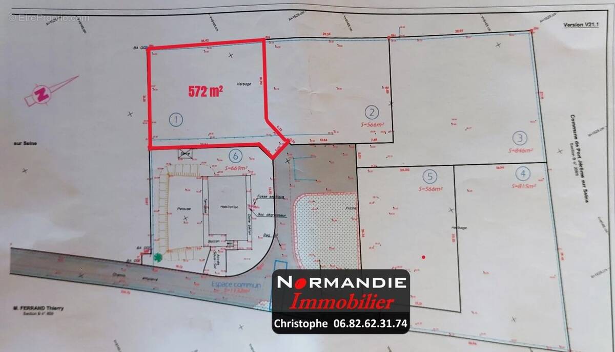 Terrain à SAINT-MAURICE-D&#039;ETELAN
