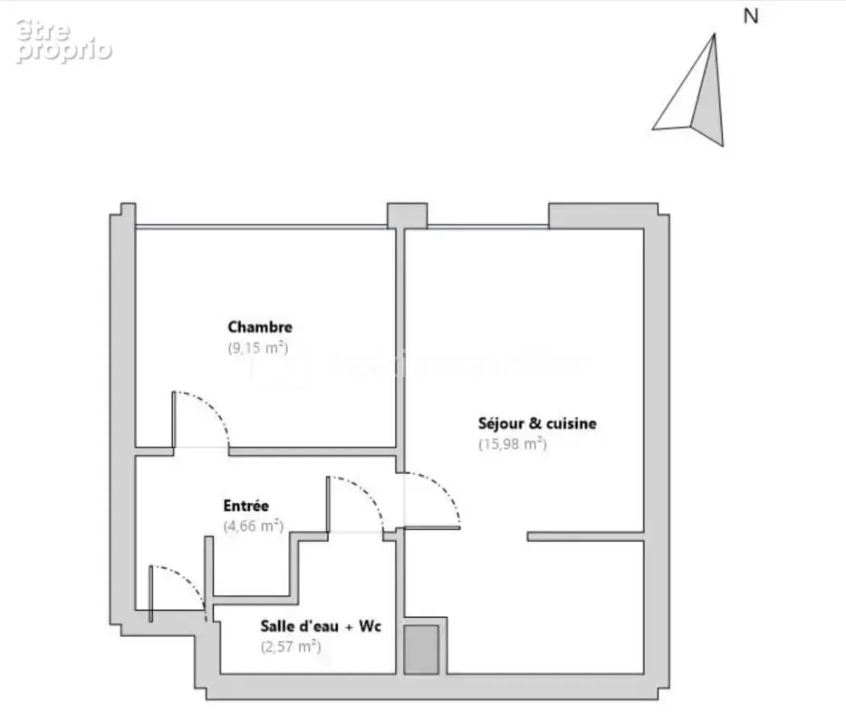 Offre acceptée Appartement T2 de 32,36 m² avec cave  - Pour premier achat ou investissement locatif - photo 11