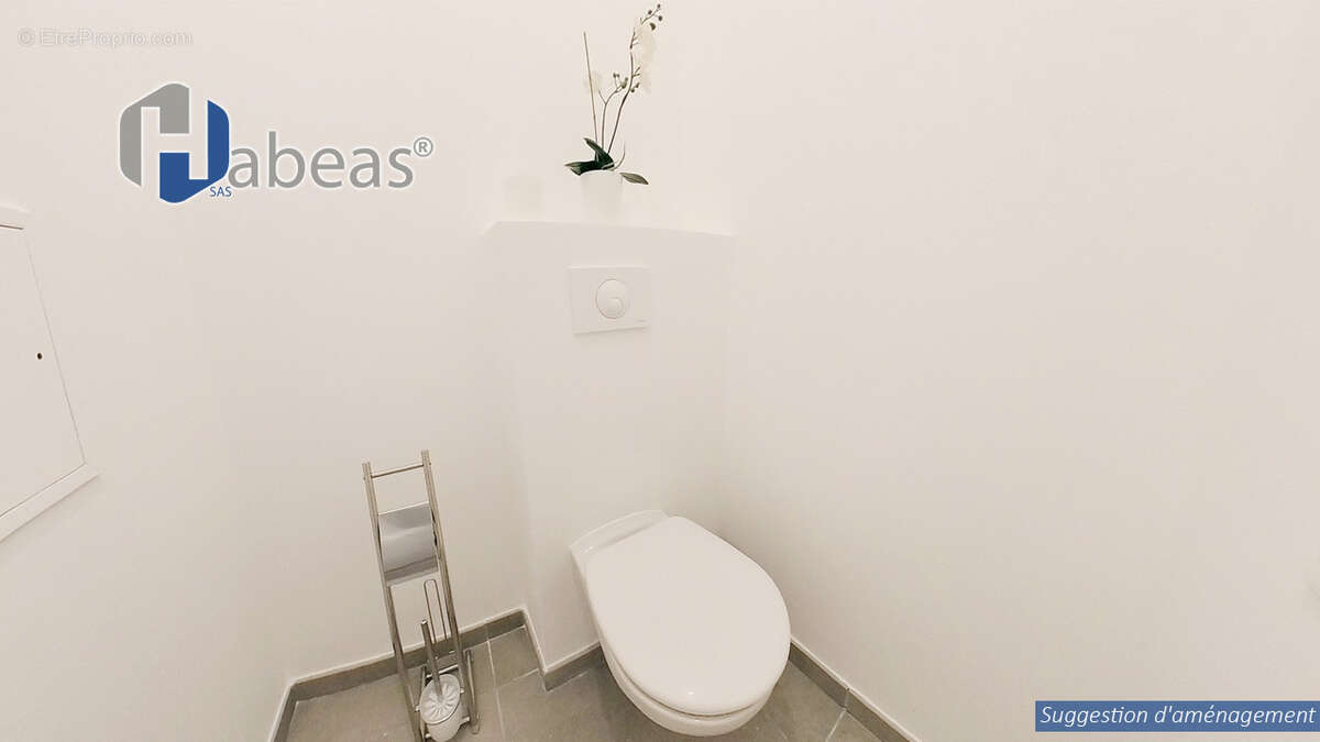 Appartement T3 de 58.65 m² avec jardin de 101m², terrasse  et deux parkings - photo 15