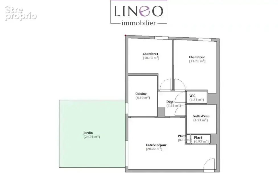 vente appartement - 3 pièce(s) - photo 15