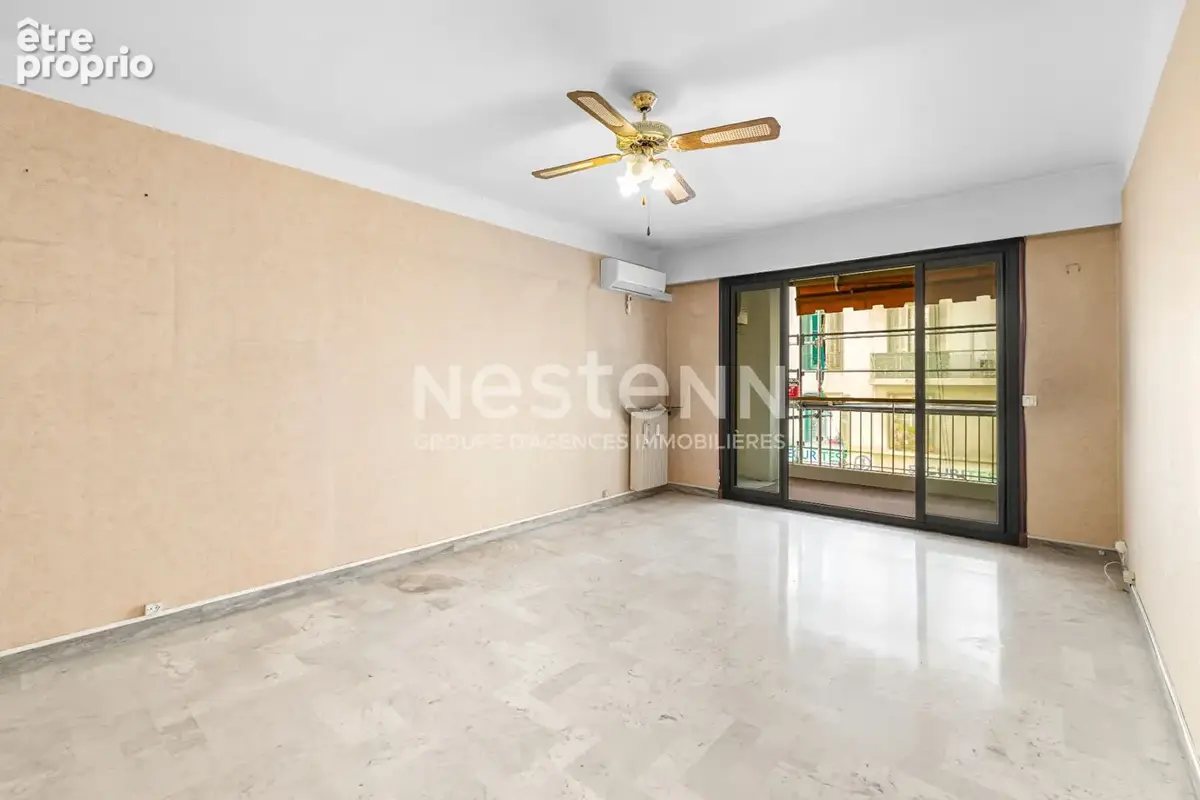 Appartement 3 pièces à vendre à Nice - Secteur Riquier, lumineux et calme - photo 1