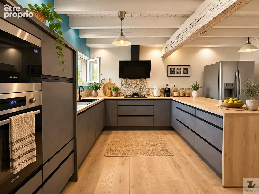 Maison en pierres RENOVEE sur 145 m2 hab, campagne - photo 5