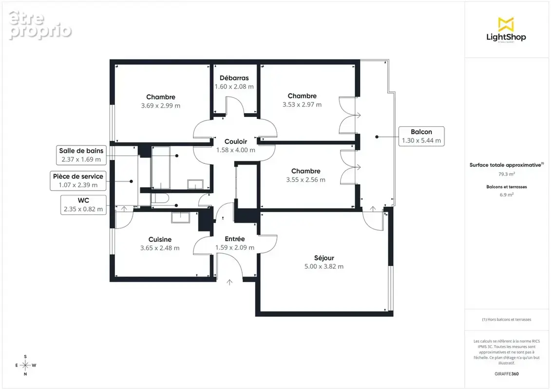 Vente appartement t4 _ bretigny-sur-orge - photo 12