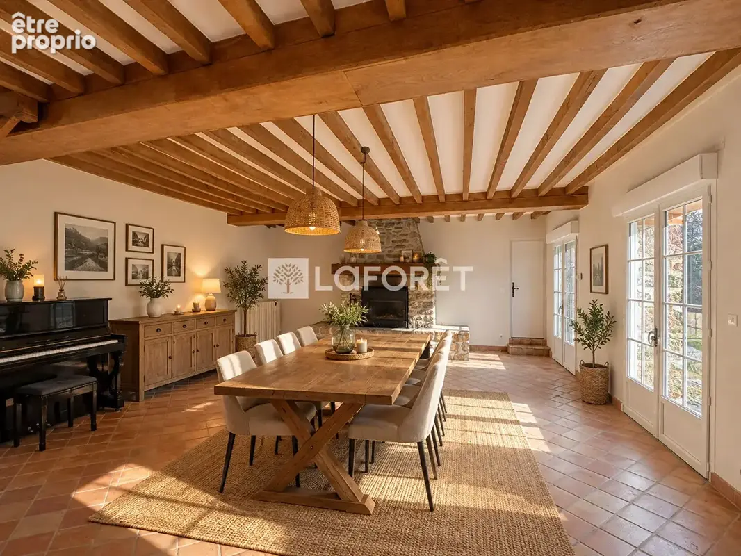 Maison en pierre 8 pièces 184 m² - photo 2