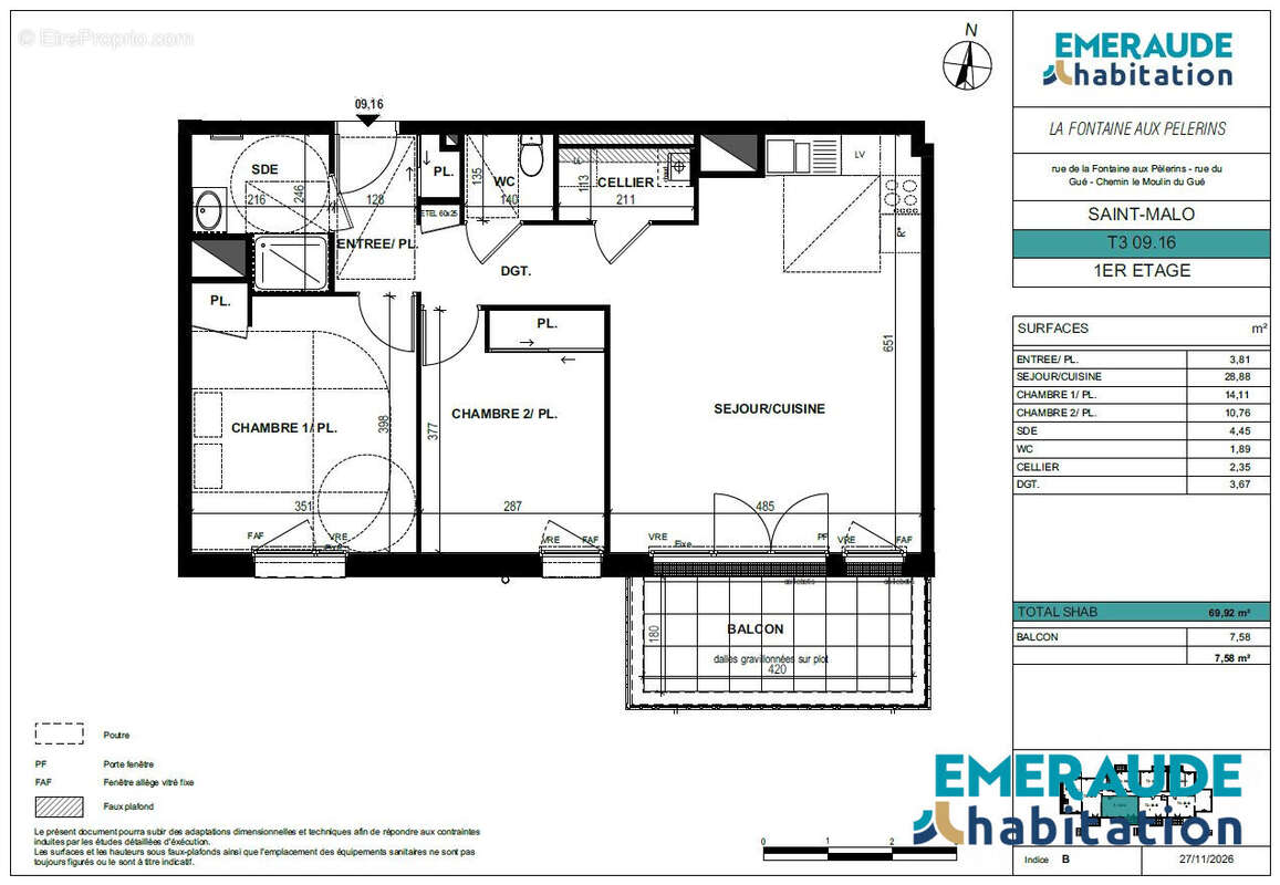 Appartement à SAINT-MALO
