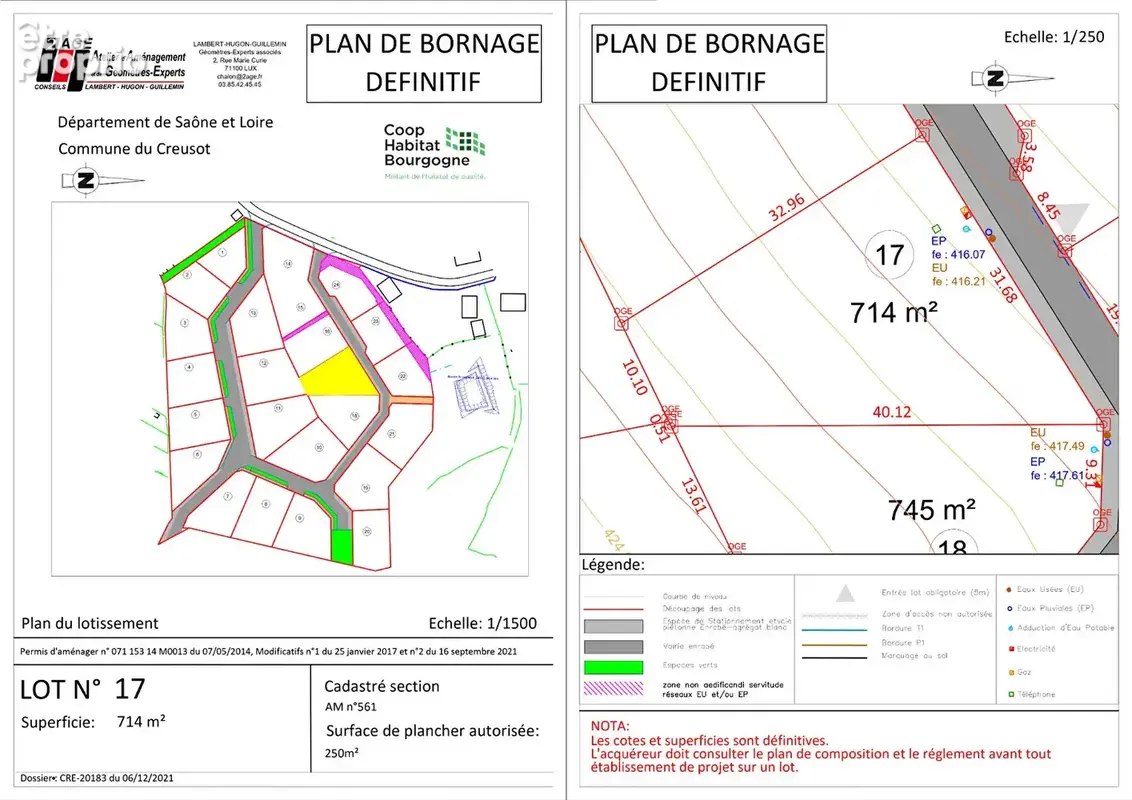 Terrain à LE CREUSOT