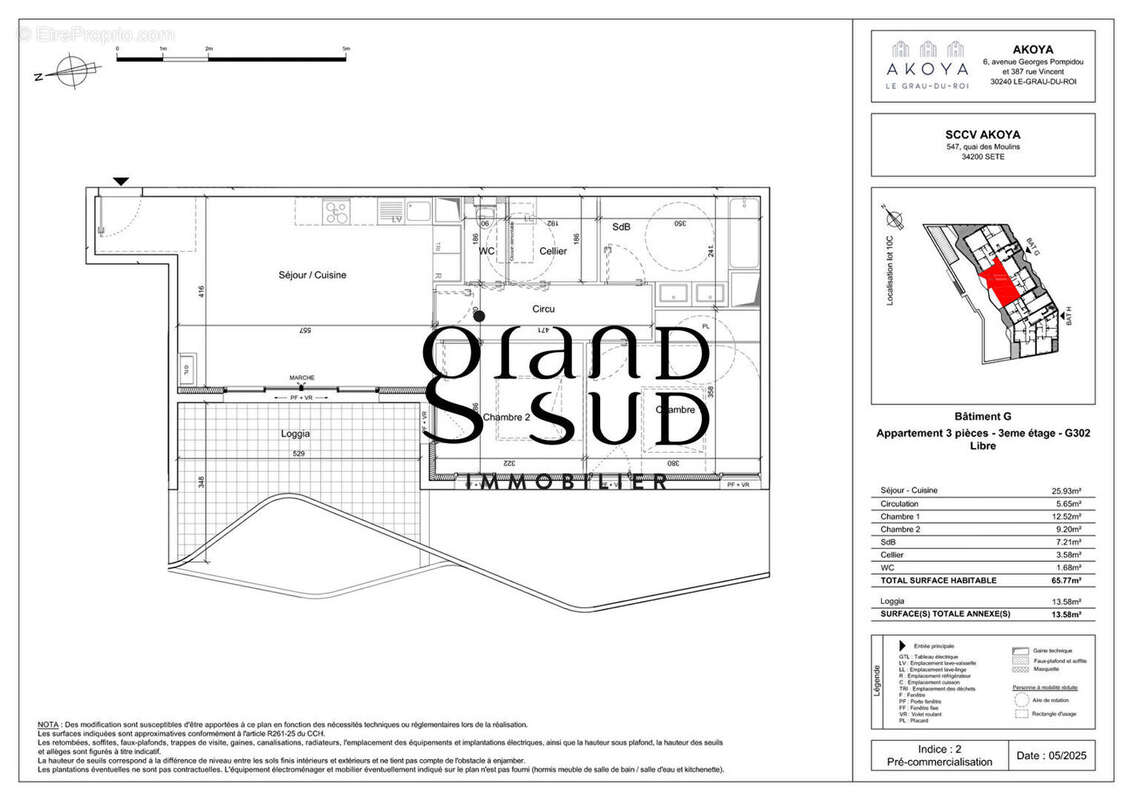 Appartement à LE GRAU-DU-ROI