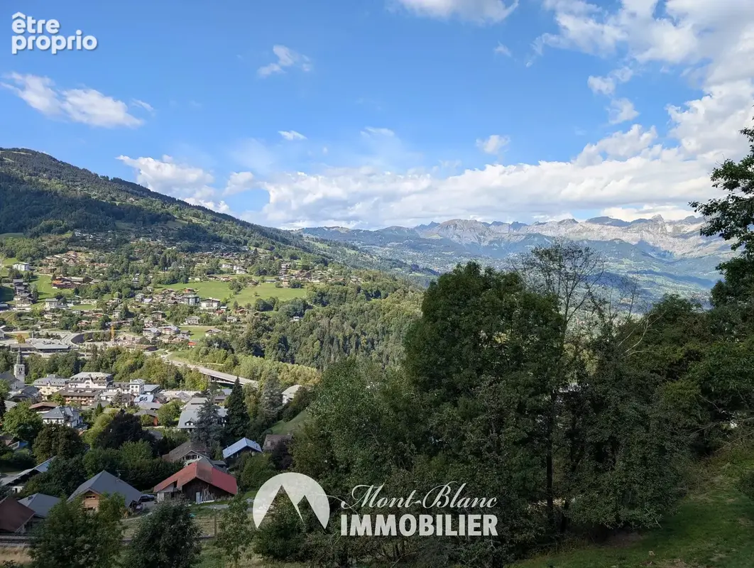 Terrain à Saint-Gervais les Bains - coteau du  Prarion - photo 3