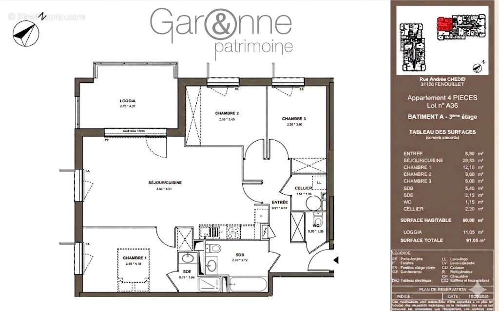 Appartement t4 à fenouillet - photo 9